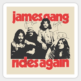James gang Signature Sticker